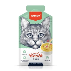 Truly Wanpy Petisco Sopa para Gatos Sabor Atum 50g