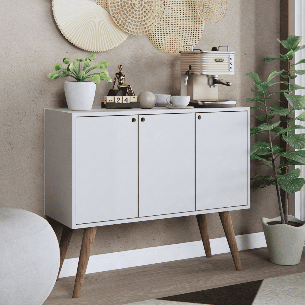 Aparador Buffet Multiuso Moderno Cantinho do Café Sala Cozinha Recepção Balcão Bonatto Oficial em Oferta na Shopee