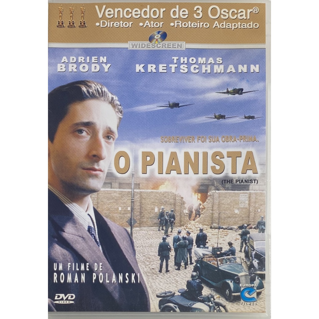 O Pianista - Thomas Kretschmann - DVD Original Novo