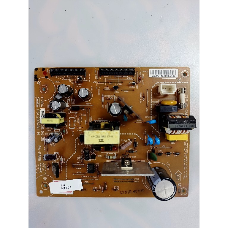 Placa da fonte home theater Lg ht304sl