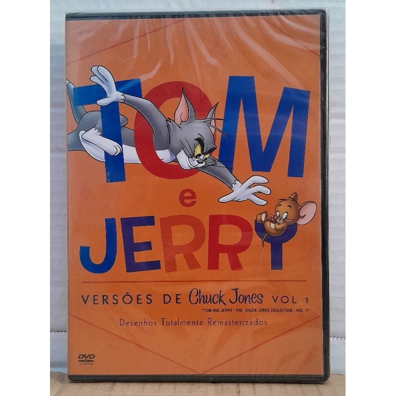 Dvd Tom e Jerry - Versões de Chuck Jones - Vol. 1 (Novo/Original/Lacrado)