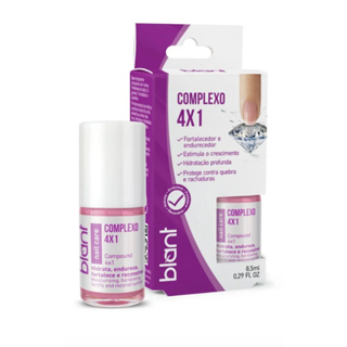 Base Fortalecedora Endurecedora Com Formol Blant Complexo4x1 Cor incolor em Oferta na Shopee