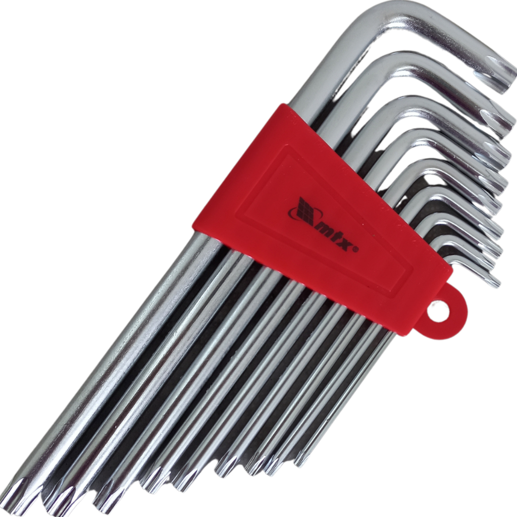 Jogo de Chave Torx Longa T10 Até T50 9 Peças 123069 MTX em Oferta na Shopee