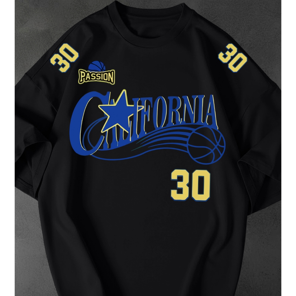 Camisetão Feminina California 30 Estampada Streetwear Oversized Estilosa Rua Algodão Camiseta Tshirt