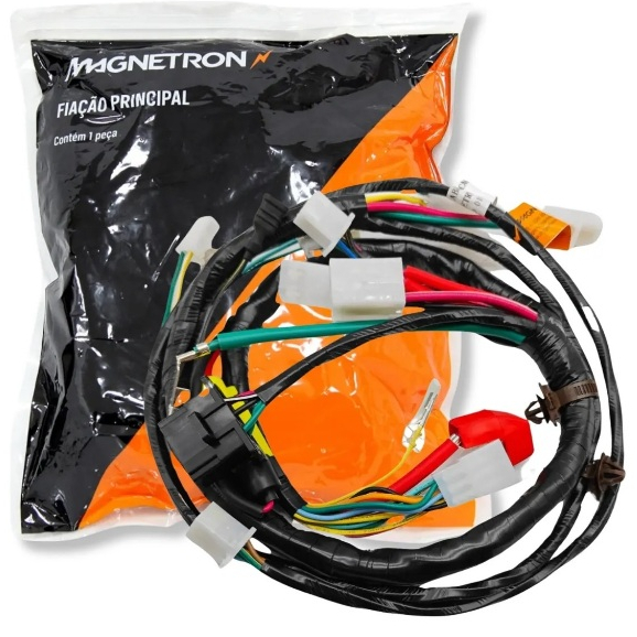 Chicote Fiação Principal Magnetron Biz 100 2002 a 2006 Partida Eletrica