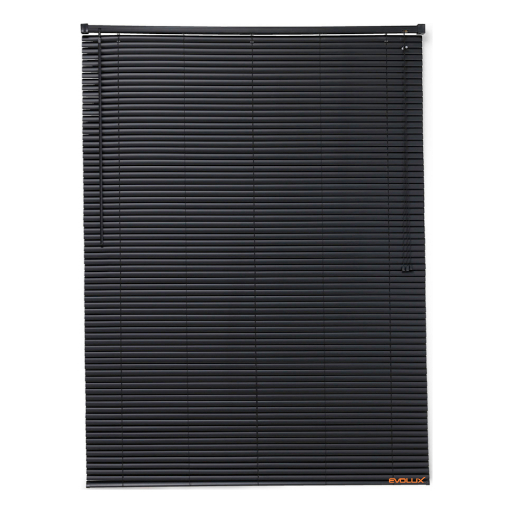 Persiana Horizontal de Pvc 1,20x1,30 Linha Off Evolux Branca ou Preta em Oferta na Shopee