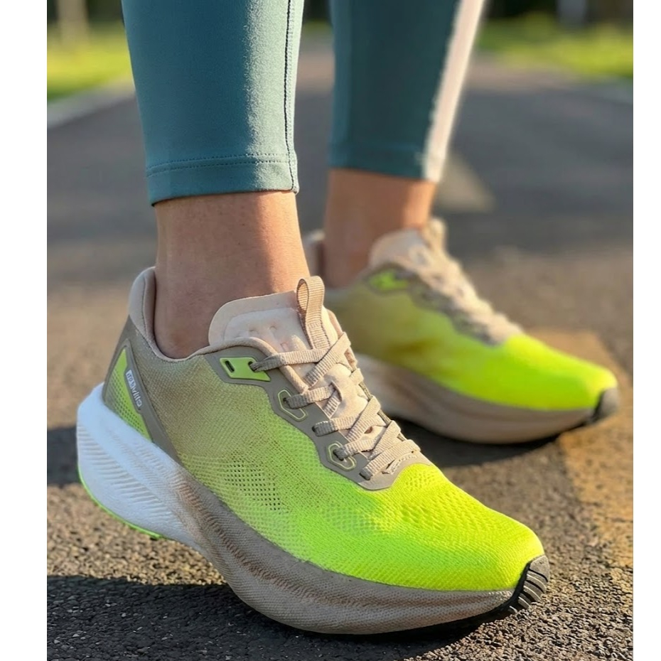 Tênis Feminino Actvitta Original Gaspea Knit Caminhada Esportivo Academia