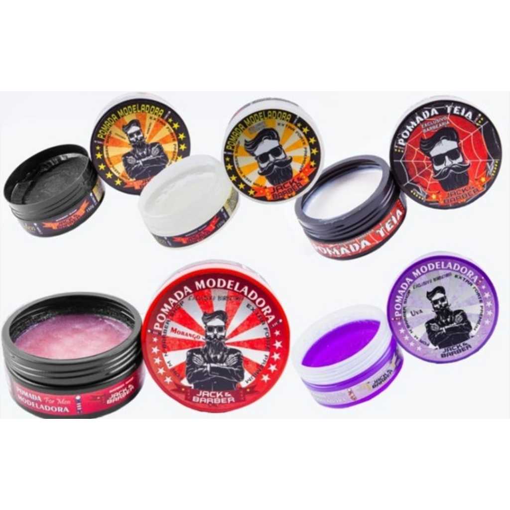 Pomada Pasta Modeladora Cera Undercut 150g Para Cabelo