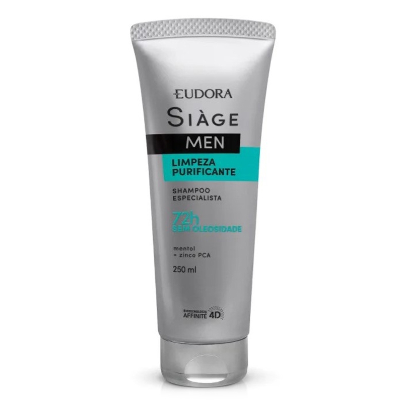 Shampoo Siàge Men Limpeza Purificante 250ml Eudora