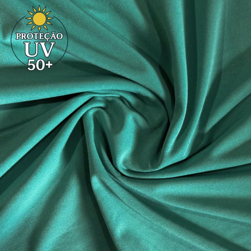 Malha com Proteção UV50 + tecido 2m x 1,60m larg ideal para moda fitness e moda praia