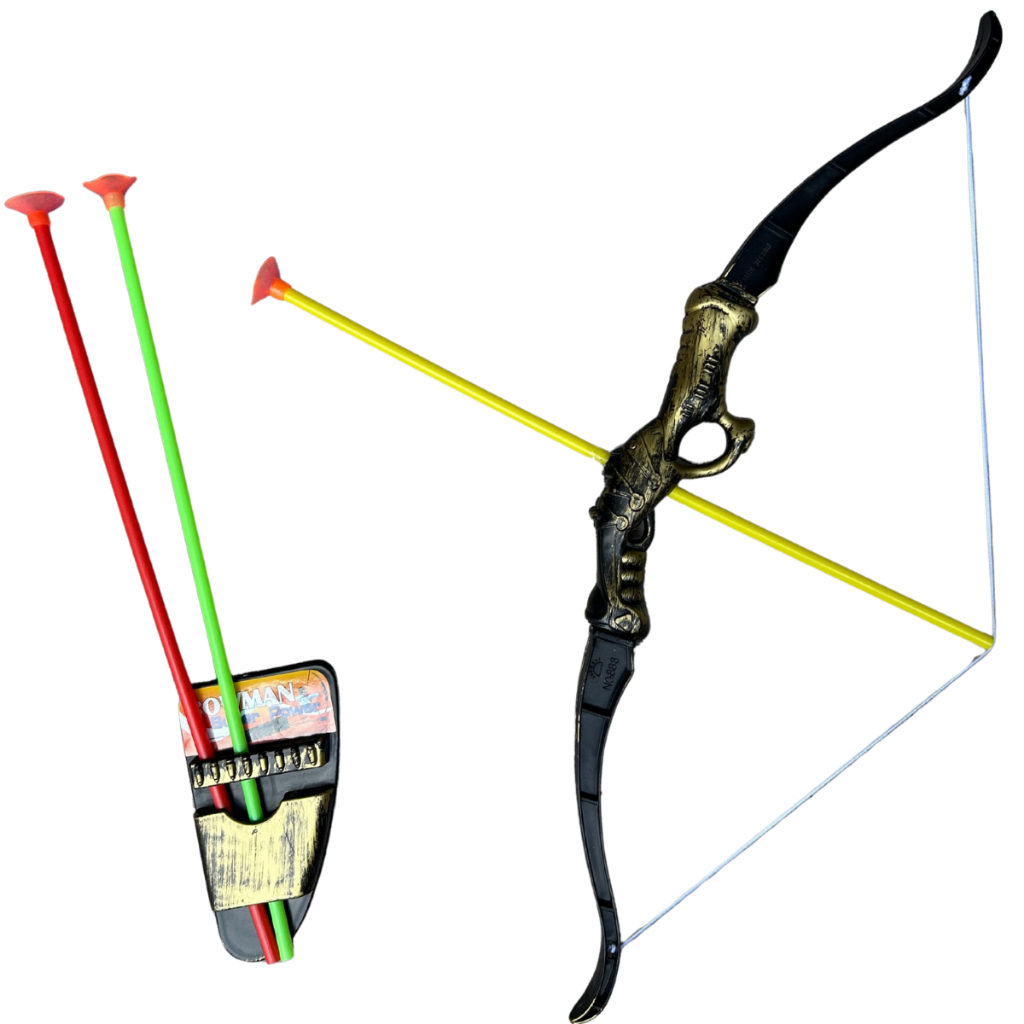 Dois Kits Arco E Flecha Com Ventosa E Suporte