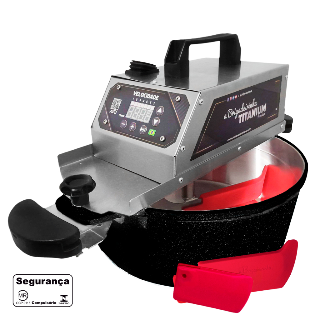 PANELA PARA MEXER DOCES A BRIGADEIRINHA TITANIUM PREMIUM 28 CM