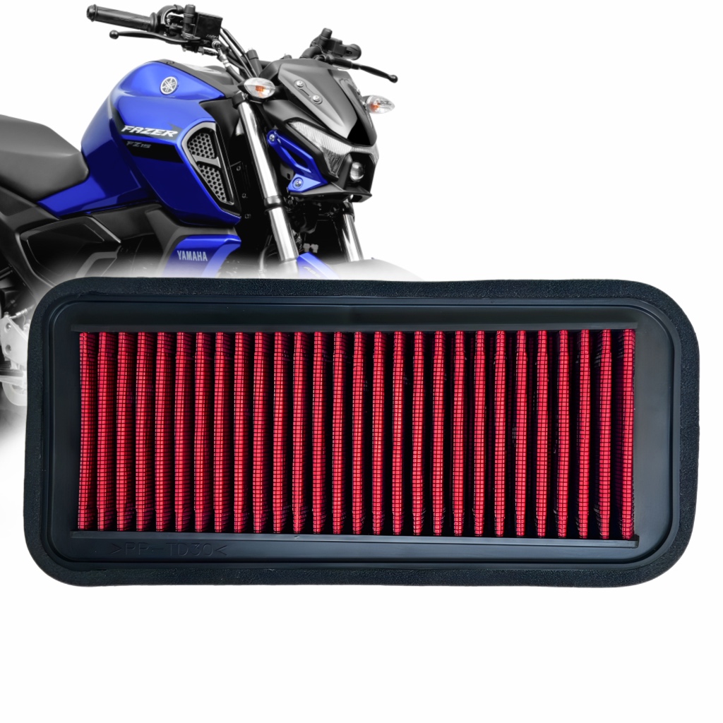 Filtro Ar Yamaha Fz15 2018 Até 2026 Esportivo Lavável em Oferta na Shopee