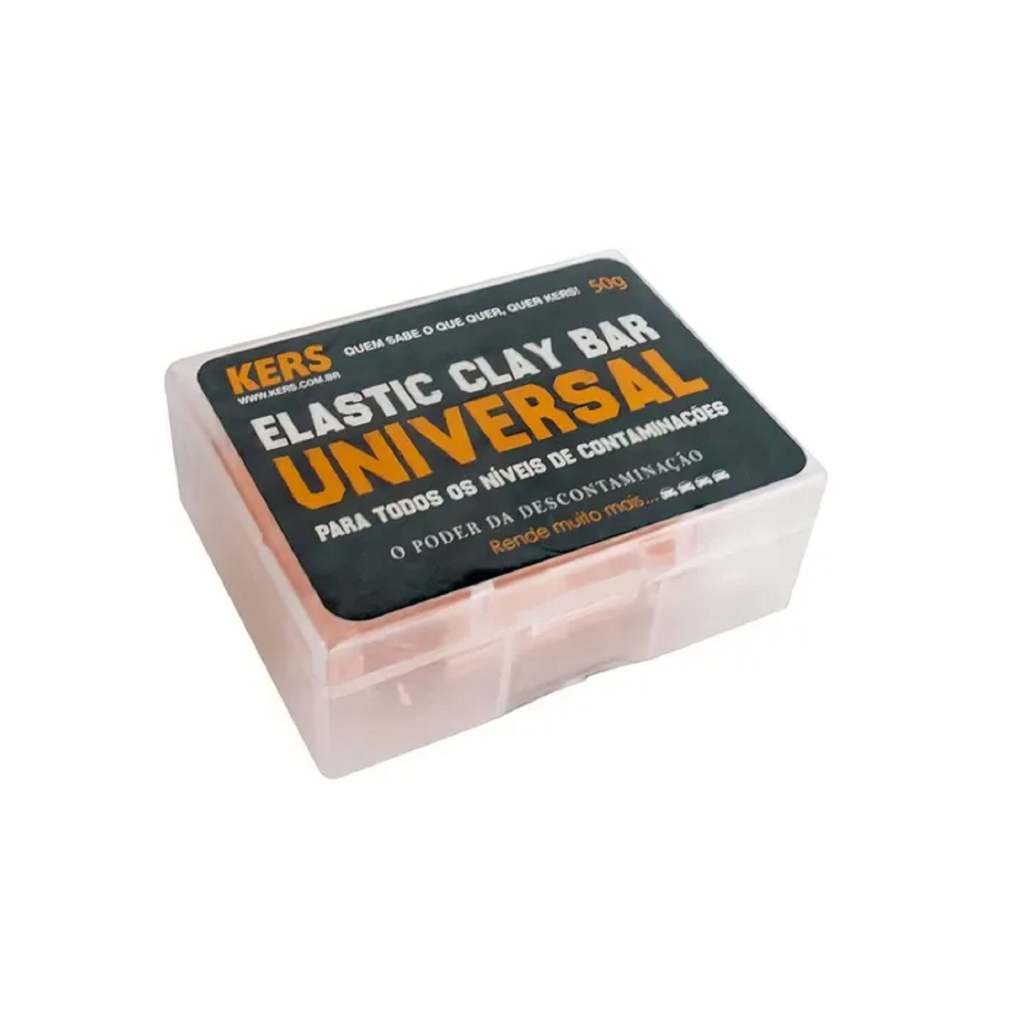 Clay Bar Elastic Universal Descontaminante Kers 50G