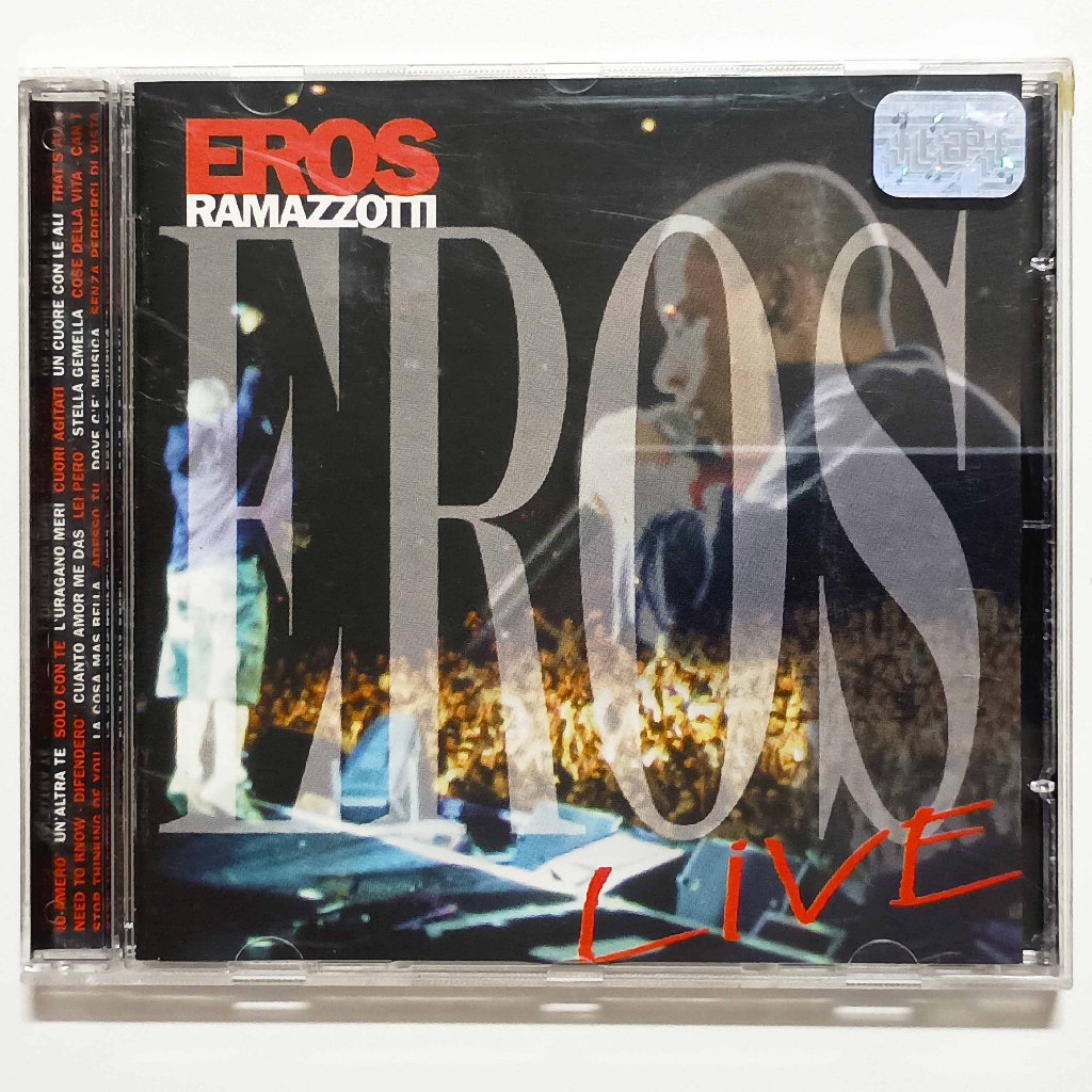 CD Eros Ramazzotti - Eros Live (1998)
