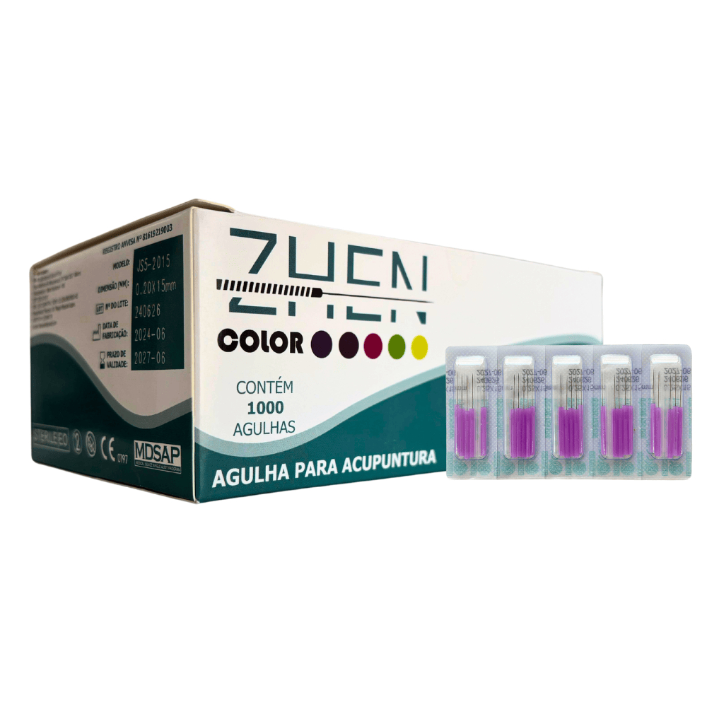 Agulha para Acupuntura Sistêmica CÓLOR ZHEN com 500 Unidades em Oferta na Shopee