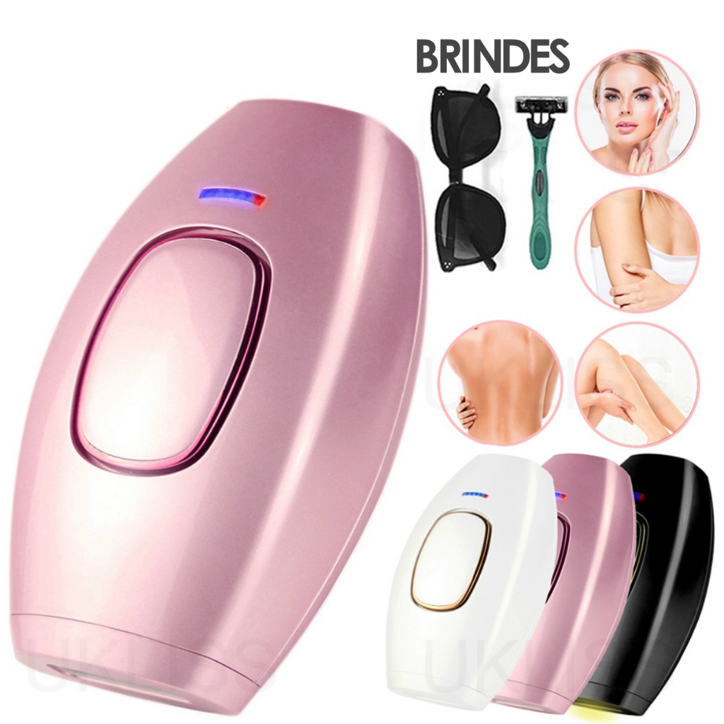 Depilador de Luz Pulsada IPL: Tecnologia Avançada para Remoção de Pelos Sun7 Estética