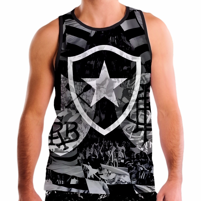 Camiseta Regata sem manga Poliéster Fogão