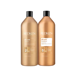 Kit Redken All Soft - Shampoo 1L e Condicionador 1L