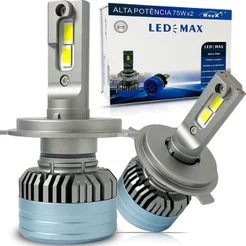 Ultra Led Max RayX 15.000 Lumens 150W 6000k H4 12V 24V