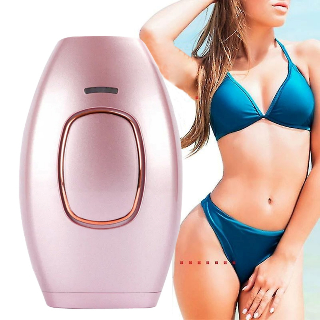 Máquina de depilação a laser IPL remoção permanente de pelos sem dor rosto feminino corpo em Oferta na Shopee