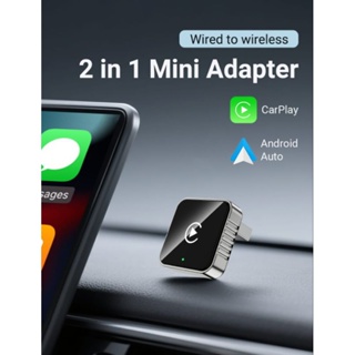 Adaptador Wireless CarPlay & Android Auto Sem Fio Wi-fi 5GHz Bluetooth 4.1 USB-C em Oferta na Shopee