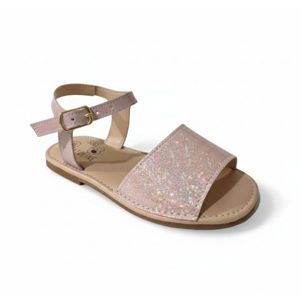 Sandalia infantil juvenil avarca infantil menina confortável brilho em Oferta na Shopee