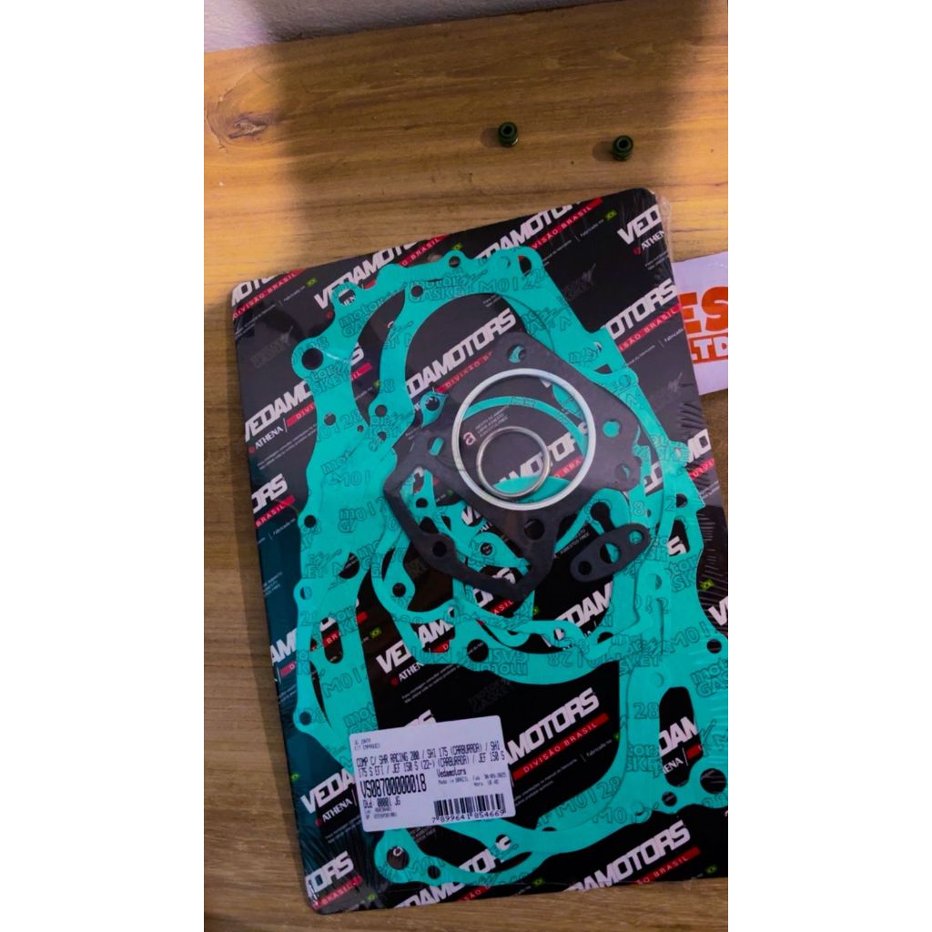 Jogo De Junta Shineray+Retentor valvulas Jef 150 S/ Jef 150 S Efi (vedamotors) em Oferta na Shopee