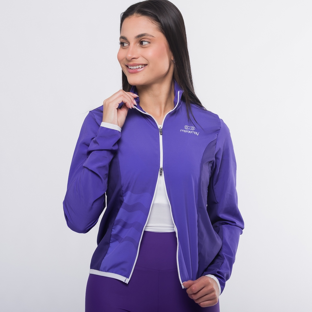 Jaqueta Corta Vento Feminina Ciclismo Esportiva Sport Marcio May Sports