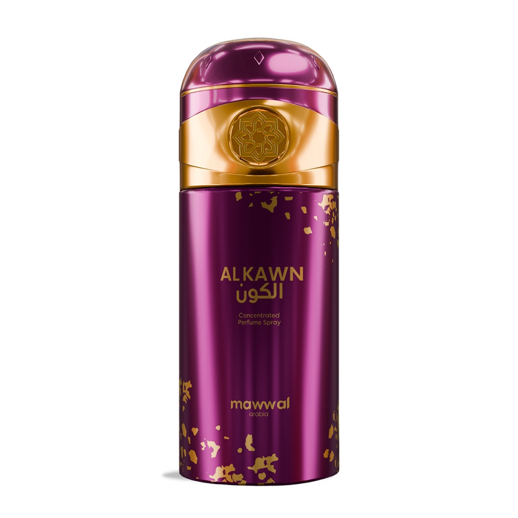 Perfume Árabe Spray Mawwal Universe Alkawn Unissex 250ml