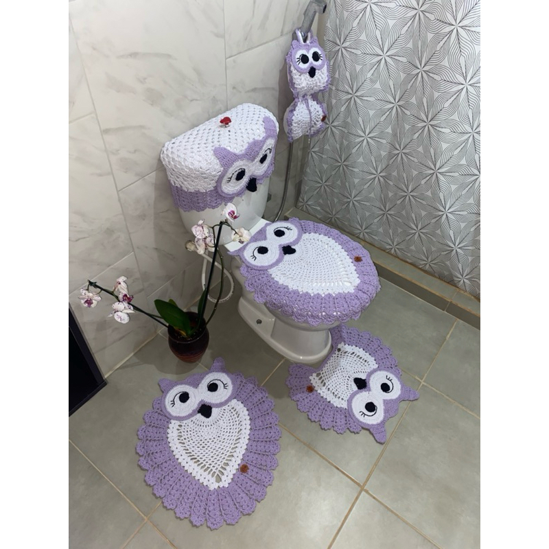 jogo de banheiro da coruja 🦉