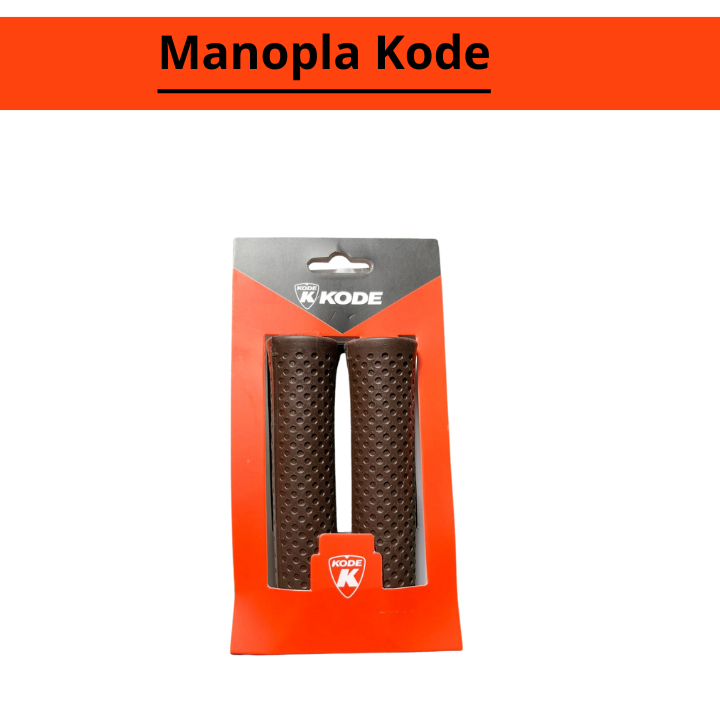 Manopla Luva Punho Kode Bike Mtb Bmx 130mm Marron