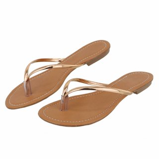 Sandália Marrom com Detalhe Dourado Feminina Leve Conforto Total em Oferta na Shopee