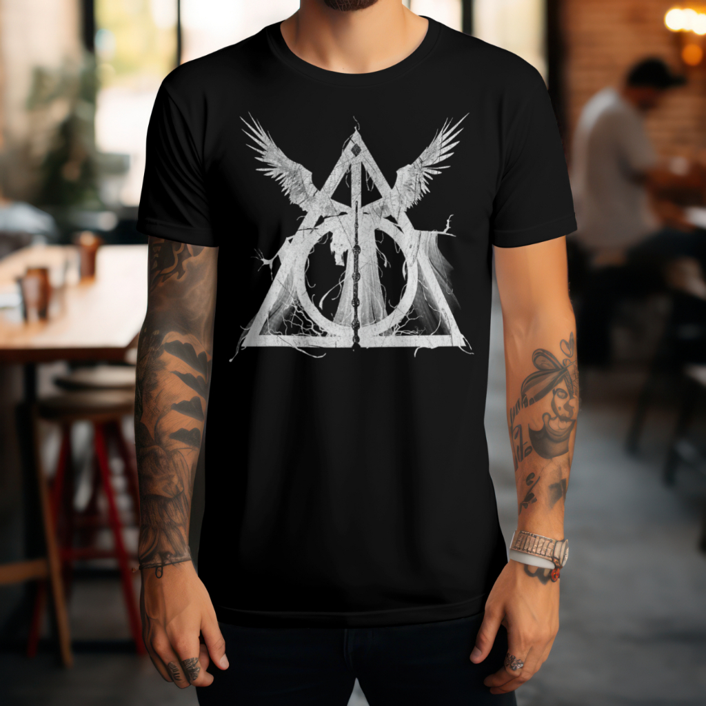Camiseta Masculina Harry Potter An T-shirt Street Wear Manfinity X O Camisa 100% Algodão em Oferta na Shopee