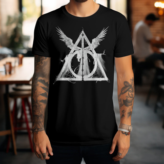 Camiseta Masculina Harry Potter An T-shirt Street Wear Manfinity X O Camisa 100% Algodão em Oferta na Shopee