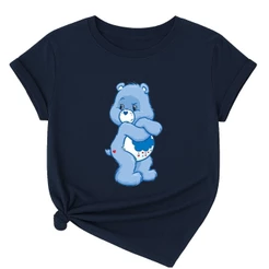 T-shirt Feminina Camiseta Camisa Roupa Casual Leve Confortavel Ursinhos Carinhosos Fofo Desenho Diversos Modelos e cores