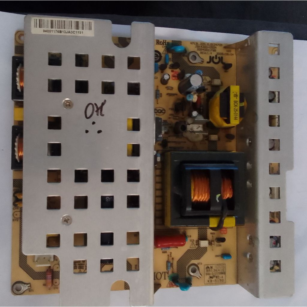 Placa Da Fonte H-buster Hbtv42d01 Jsk4260-050a 0094001176b