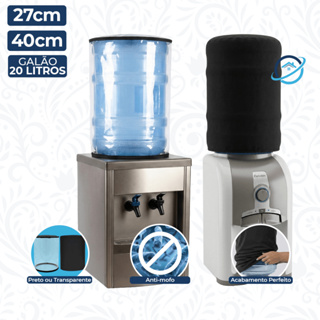 Capa para Galão De Água 20 Litros Garrafão Anti-Mofo Luxo Impermeável-Preto em Oferta na Shopee