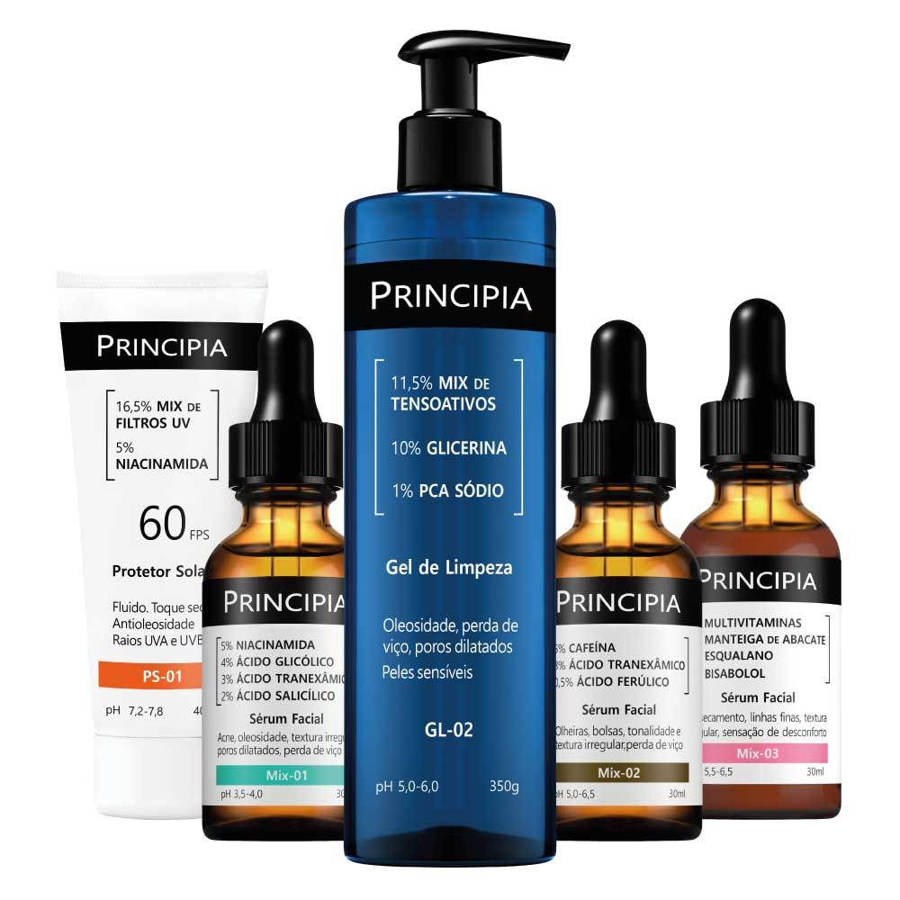 Principia Kit MIX-01 + MIX-02 + MIX-03 + GL-02 + PS-01 em Oferta na Shopee