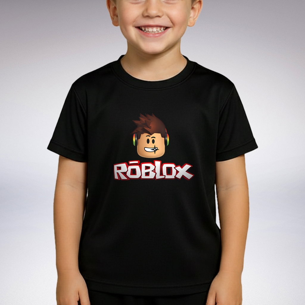 Camiseta Infantil Roblox Dry Fit Juvenil Unissex
