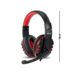 Fone de Ouvido Headset Gamer Led Rgb AÍ Preto - Misde