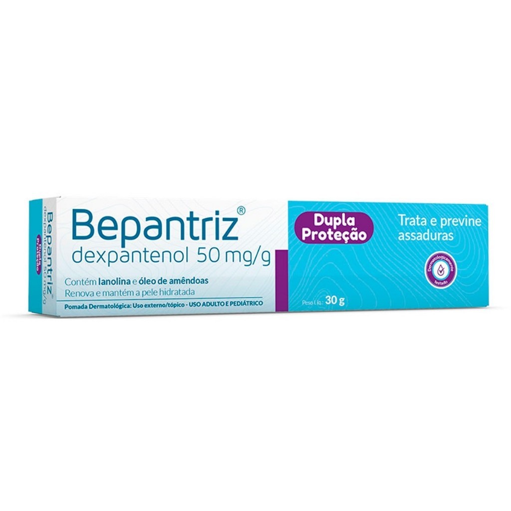 Bepantriz Pomada 30G Para Assaduras em Oferta na Shopee