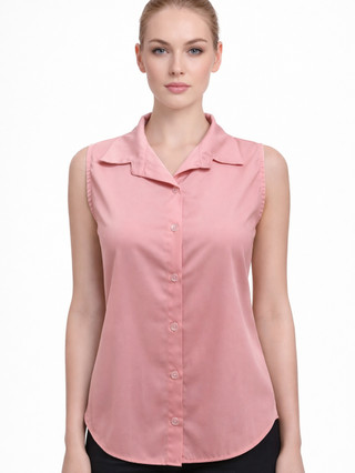 Blusa Feminina Sem Manga Social Lisa | Tecido Leve Confortável | Moda Feminina Elegante 2026