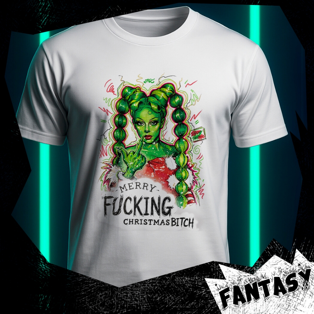 Camiseta JADE Grinch - Merry Fcking christimas - Thats showbix baby! the Encore - Little mix