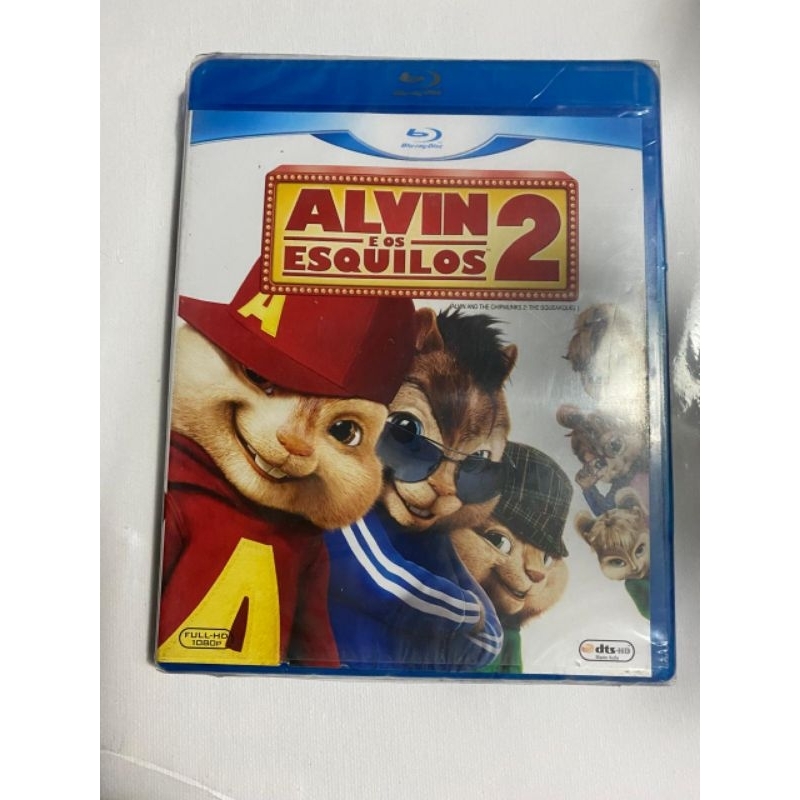 Blu Ray Alvin e os esquilos 2 - Original - Lacrado