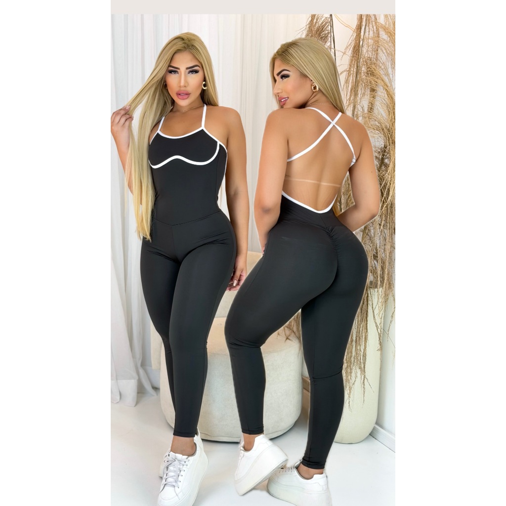 Macaçao Longo Legg Fitness Academia ( BOJO REMOVÍVEL ) EXCELENTE QUALIDADE