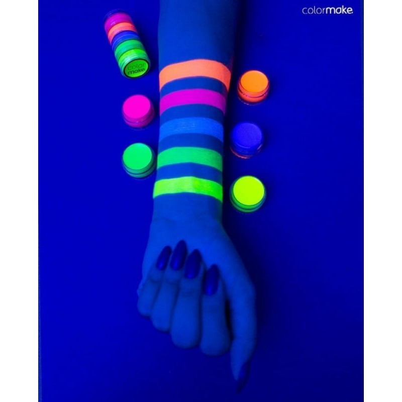 Tinta NEON Cremosa 5 Cores Torre Colormake