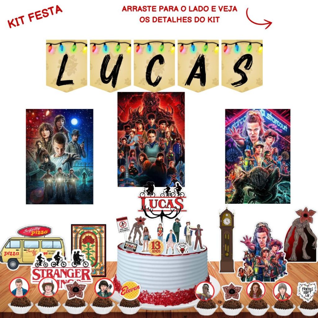 O que é Decoração de Bolo Stranger Things? Guia e Onde Comprar | BuscaProdutos