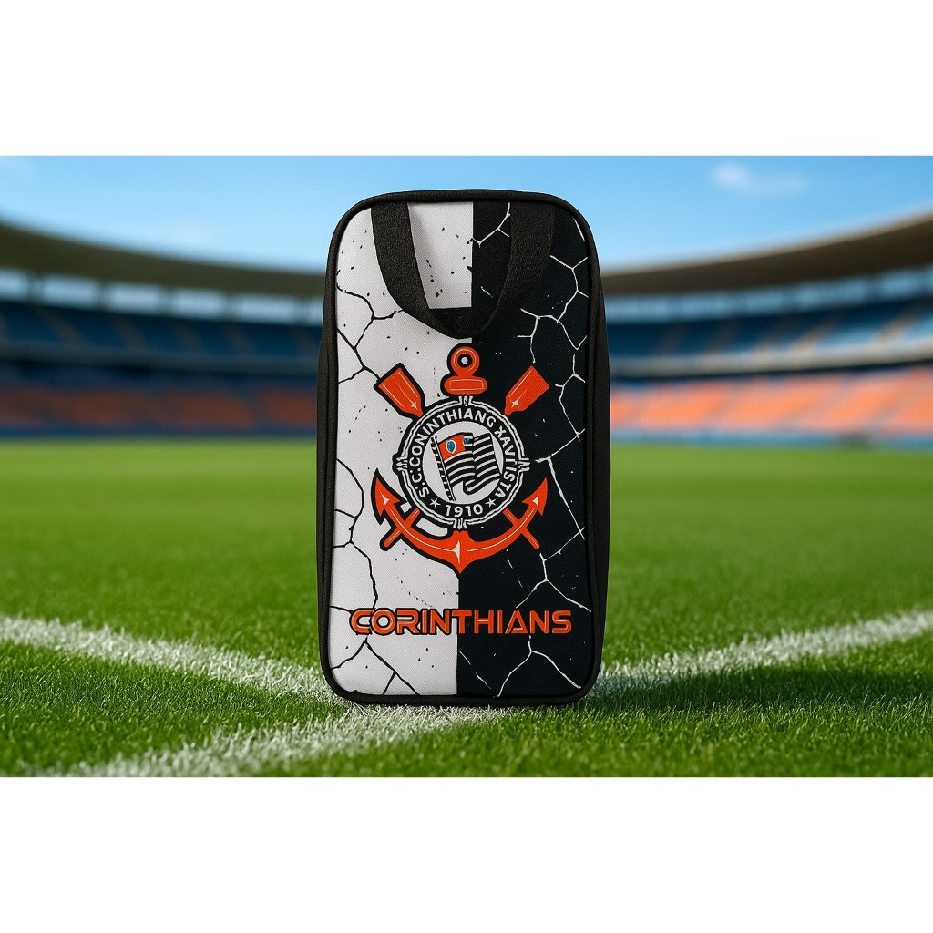 Bolsa Porta Chuteira Times Futebol Esporte Bolsa de Mão grande Personalizado