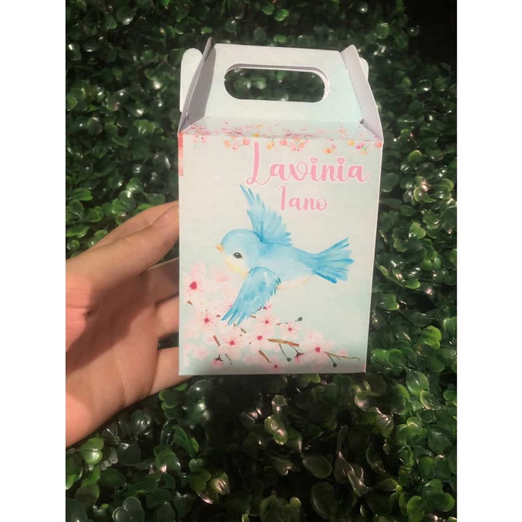 Caixa Maleta  Jardim encantado -  kit festa de aniversário - PEGUE E MONTE  / LEMBRACINHA PERSONALIZADA